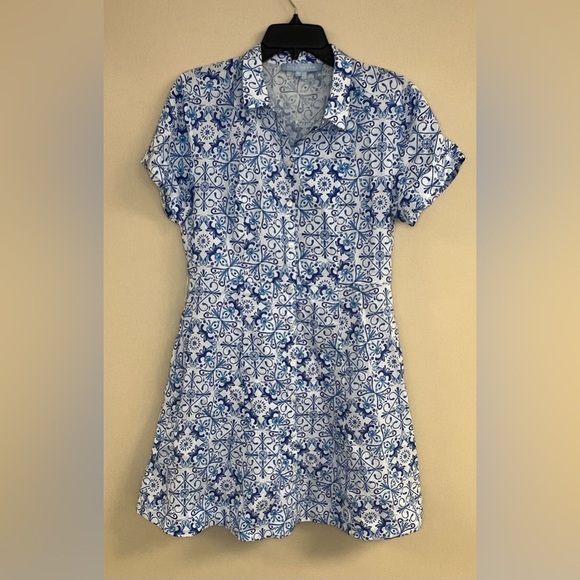 Hill House Tops - Hill House Linen Shirt Dress